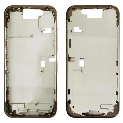 Placa de Bisel Marco Central para Apple iPhone 16 Pro Max (Dorado)