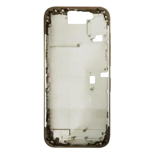 Placa de Bisel Marco Central para Apple iPhone 16 Pro Max (Dorado)