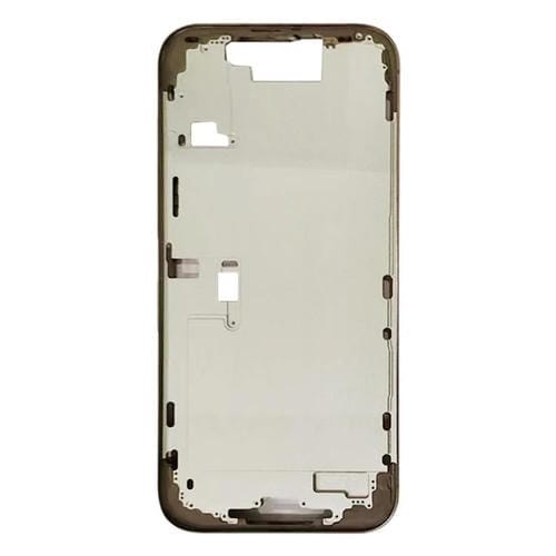 Placa de Bisel Marco Central para Apple iPhone 16 Pro Max (Dorado)