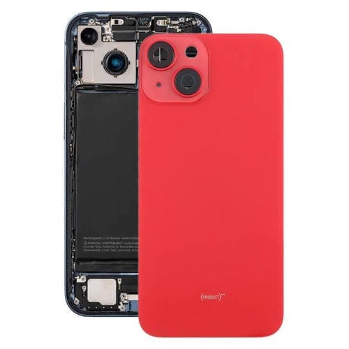 Tapa Trasera de Batería con Marco Central para Apple iPhone 14 (Rojo) Versión China