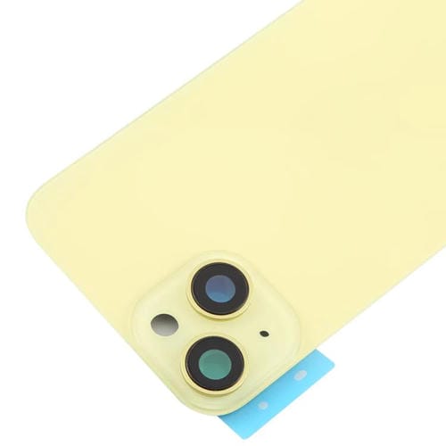 Back Battery Cover with Central Frame Apple iPhone 14 (China) (Yellow)