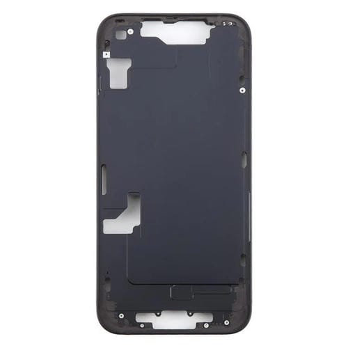 Placa de Bisel del Marco Central Apple iPhone 14 (Negro)