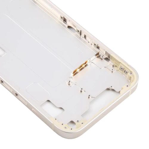 Placa de Bisel del Marco Central para Apple iPhone 14 (Dorada)