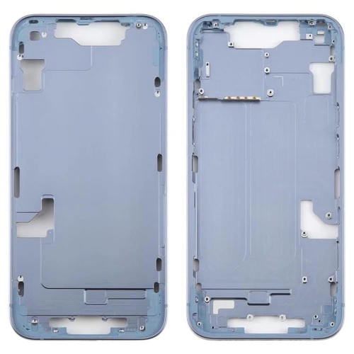 Placa de Bisel del Marco Central para Apple iPhone 14 (Azul)