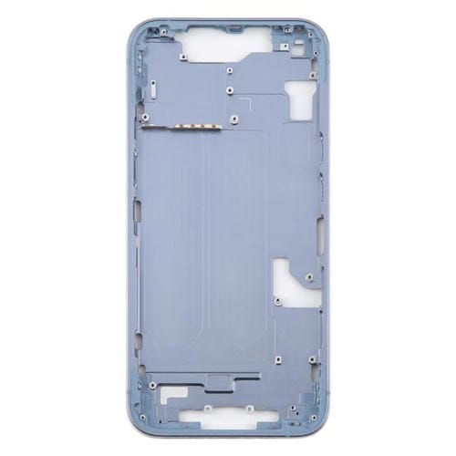 Placa de Bisel del Marco Central para Apple iPhone 14 (Azul)