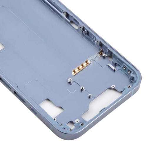 Placa de Bisel del Marco Central para Apple iPhone 14 (Azul)