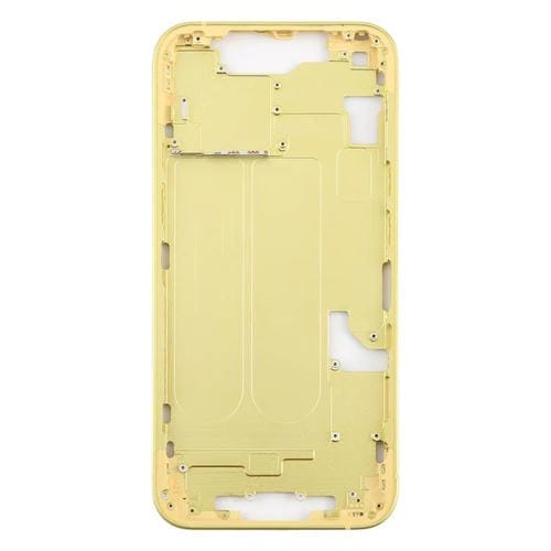 Placa de Bisel del Marco Central para Apple iPhone 14 (Amarilla)