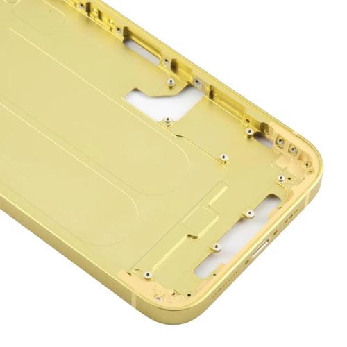 Placa de Bisel del Marco Central para Apple iPhone 14 (Amarilla)