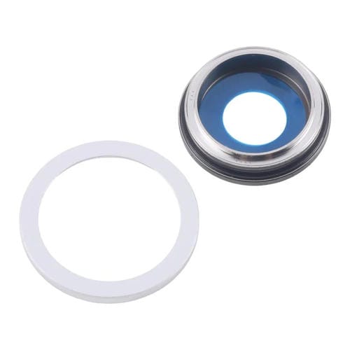 Tapa de Lente de Cámara Trasera para Apple iPhone 16e (Blanco)