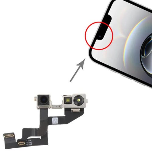 Original Front Camera with Infrared Camera Apple iPhone 16e