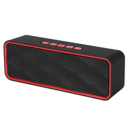 Tarjeta Multifunción Sc211 Pro Altavoz Bluetooth Inalámbrico Para Exteriores Edición Estándar (Rojo)
