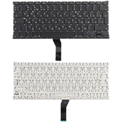 para Apple MacBook Air 13 Pulgadas A1466 A1369 (2011-2015) Teclado Versión Ru con Retorno de Carro Grande