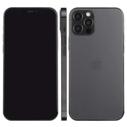Para iPhone 12 Pro Pantalla negra Modelo de pantalla ficticia falsa que no funciona, versión ligera (negro)