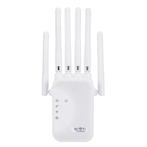 Enrutador Inalámbrico WIFI SM-011 de 1200 M con Seis Antenas (Enchufe de la UE)