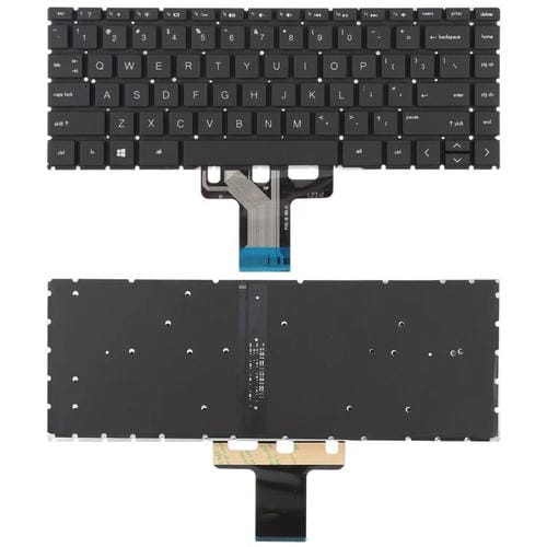 Teclado retroiluminado (negro) para HP Pavilion X360 14S-DK 14S-DP 14S-DQ 14S-CR 14s-CF 14-CE 14-CF 14S-DF/DK 14-CK 14-CD 14-CM 14S-DR 14S-fr (versión estadounidense)
