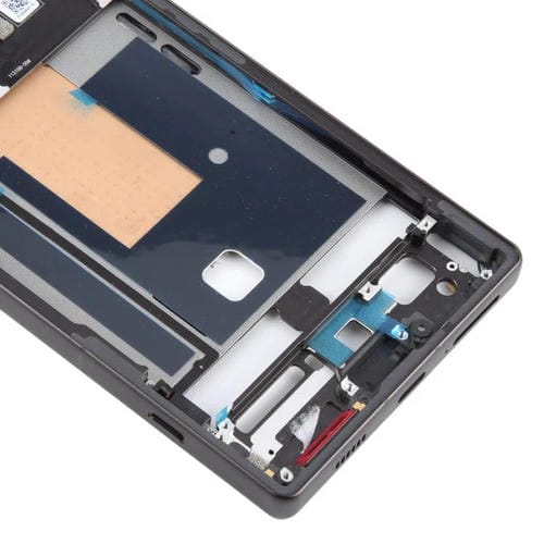 Marco Central y Bisel para ZTE Nubia Z70 Ultra NX733J NX736J (Negro)