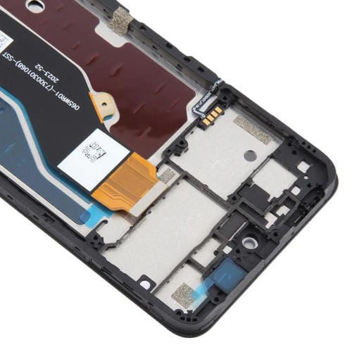 Schermo intero con cornice per ZTE Blade A75 5G / V60 (Nero)