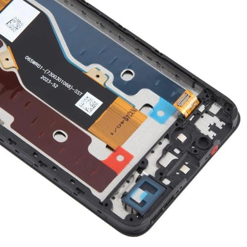 Schermo intero con cornice per ZTE Blade A75 5G / V60 (Nero)