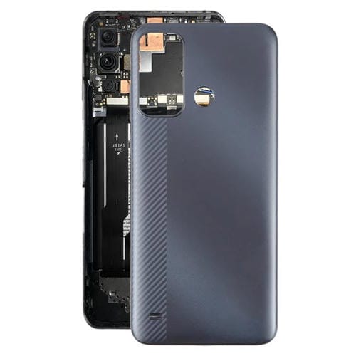 Back Cover of Plastic Battery for ZTE Blade A53 (Black)
