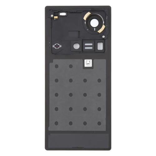Couvercle arrière en verre de batterie avec couvercle pour objectif d'appareil photo ZTE Nubia Z70 Ultra NX733J NX736J (Bleu)