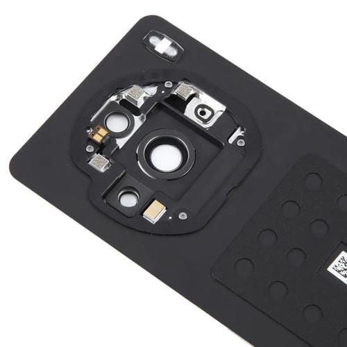 Dos de couvercle de batterie en verre d'origine pour ZTE Nubia Z60S Pro avec couvercle pour objectif de caméra