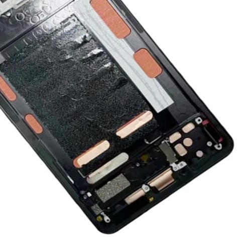 Schermo Intero ZTE Nubia Z60S Pro NX725J con Cornice (Nero)