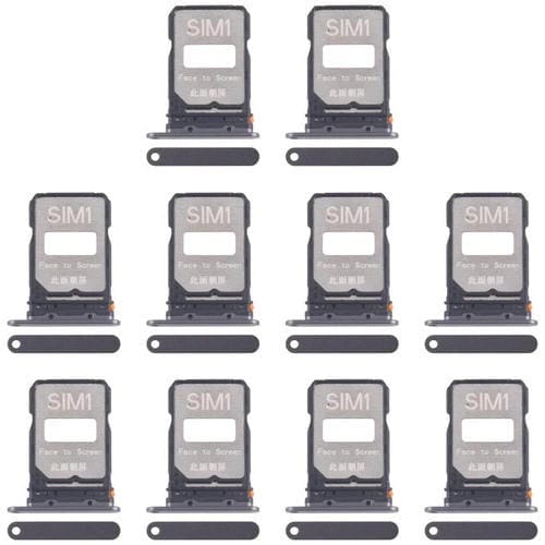 Vassoio scheda SIM Xiaomi Redmi K80 (10 unità) (Nero)