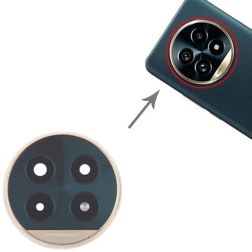 Cubierta Lente Cámara Trasera para Realme 13 Pro (Verde)