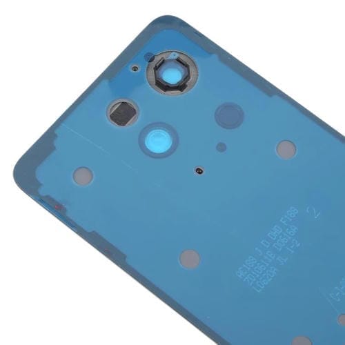 Coque arrière Oppo A3x A3i avec couvercle objectif caméra (bleu)