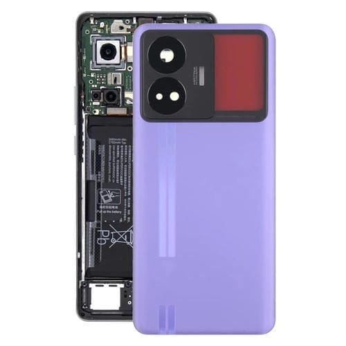Carcasa Posteriore Cover Realme GT3 Cover Obiettivo Fotocamera (Viola)