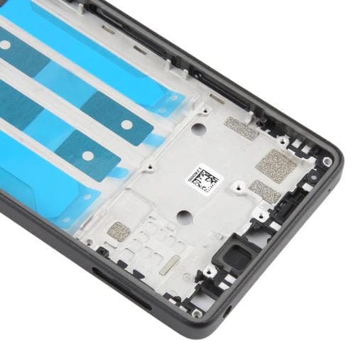 Marco Central y Placa Biselada para Sony Xperia Ace III (Negro)