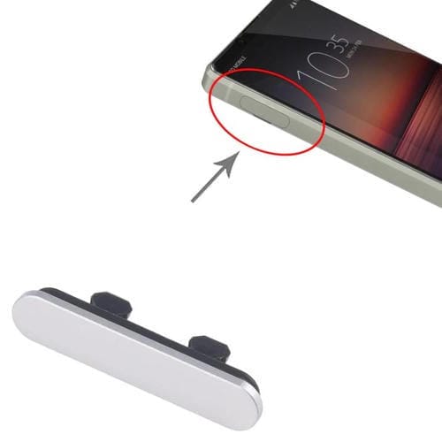 Bloque Antipolvo para Sony Xperia 1 II (Plateado)