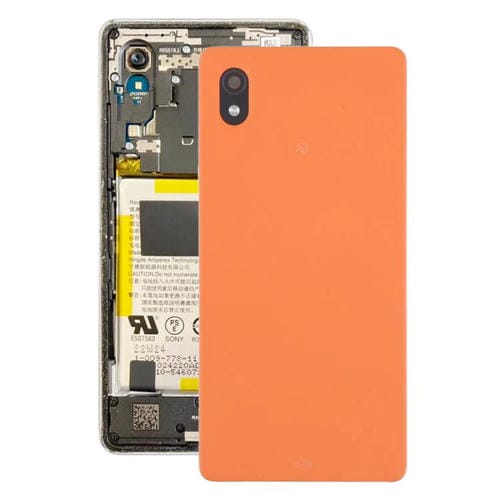 Tapa Trasera Batería + Lente Cámara para Sony Xperia Ace III (Naranja)