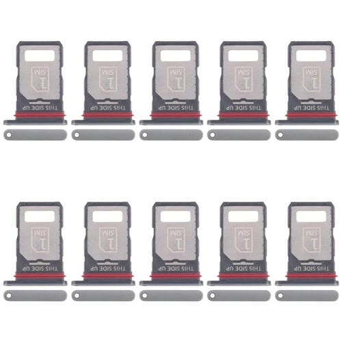 Bandeja para tarjeta SIM original (10 unidades) para Motorola Edge 60 Pro (verde)