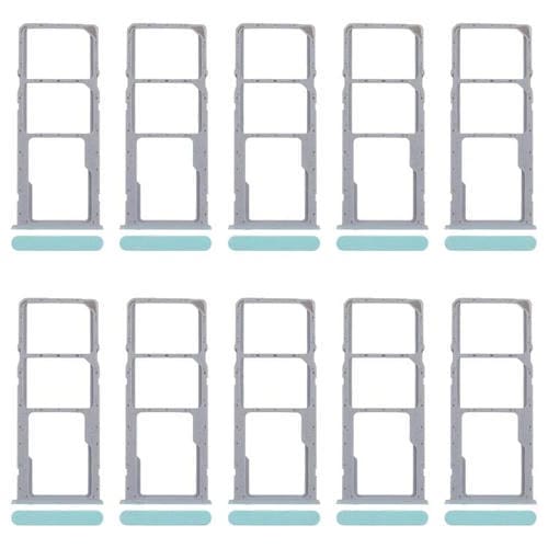Bandeja para tarjeta SIM original Realme C53 India RMX3762 (10 unidades) + bandeja para tarjeta SIM + bandeja para tarjeta Micro SD (verde)