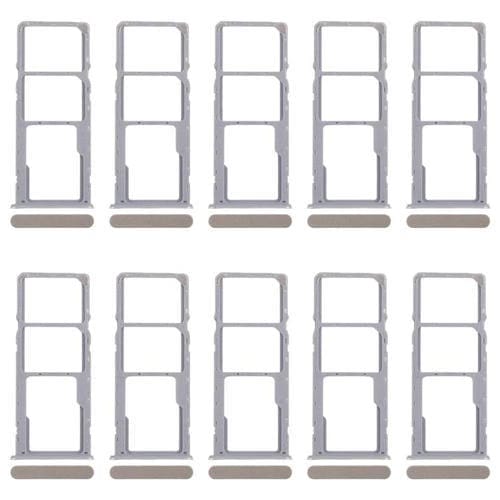 Bandeja para tarjeta SIM original Realme C53 India RMX3762 (10 unidades) + bandeja para tarjeta SIM + bandeja para tarjeta Micro SD (dorada)