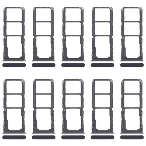 Bandeja para tarjeta SIM original Realme 11 5G RMX3780 (10 unidades) + bandeja para tarjeta SIM + bandeja para tarjeta Micro SD (negro)