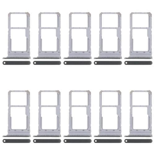 Bandejas para tarjeta SIM original (10 unidades) para Realme Narzo N65 5G CPH2639 + bandeja para tarjeta SIM/tarjeta Micro SD (verde oscuro)