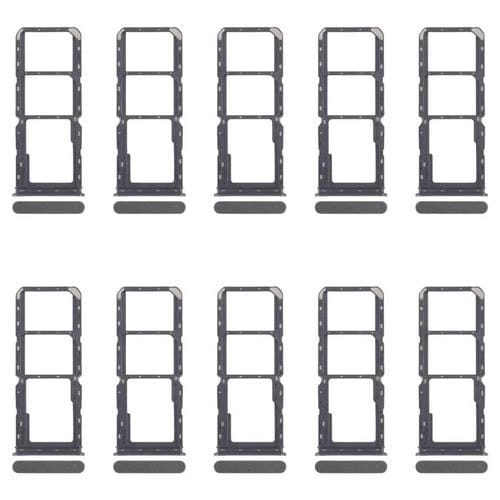 Bandejas para tarjeta SIM original Realme 12 Lite 4G (10 unidades) + bandeja para tarjeta SIM + bandeja para tarjeta Micro SD (verde oscuro)