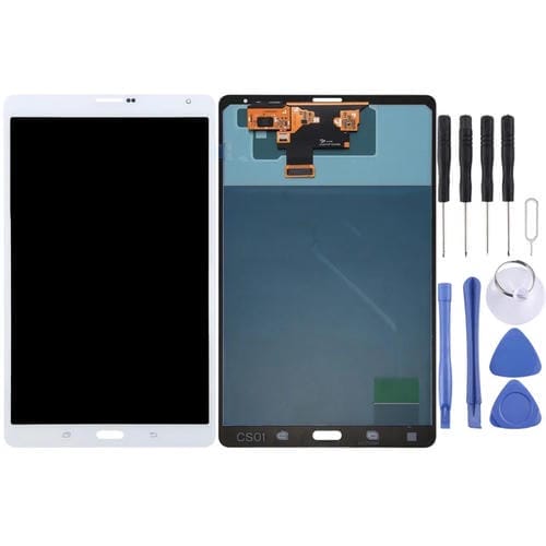 Pantalla Completa Original Super AMOLED para Samsung Galaxy Tab S 8.4 LTE T705 (Blanco)