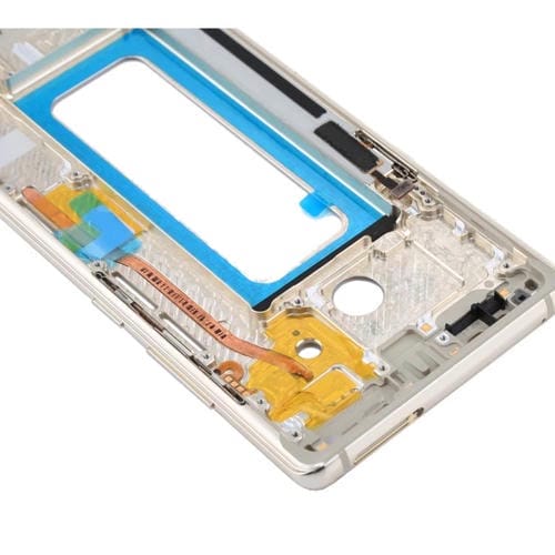 Carcasa Frontal LCD para Samsung Galaxy Note 8 N950 Marco Bisel Placa (Oro)
