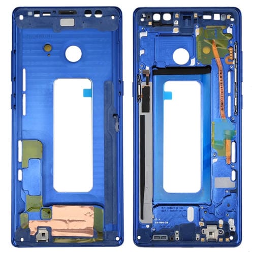 Carcasa Frontal LCD para Samsung Galaxy Note 8 N950 Marco Bisel Placa (Azul)