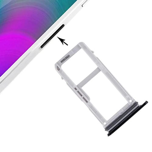 Plateau de carte SIM Samsung Galaxy A3 A320 + Micro SD (Noir)