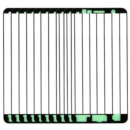Adhesivo de Carcasa Frontal para Samsung Galaxy J7 Max / G615 (10 Piezas)