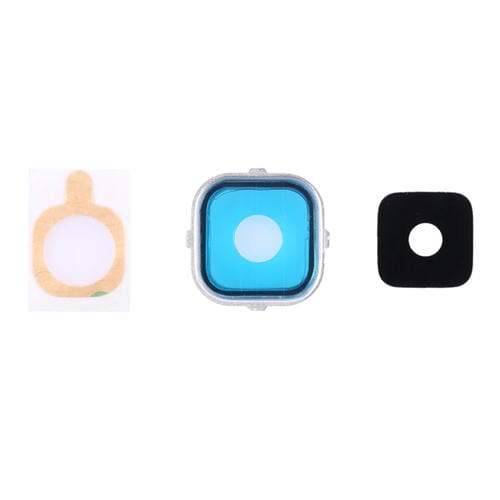 Bisel de Cámara Trasera y Lente para Samsung Galaxy Alpha G850 con Pegatina (10 Piezas)