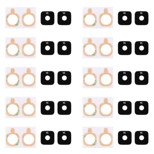 Cubierta de Lente de Cámara Trasera para Samsung Galaxy Alpha / G850 con Adhesivo (10 Piezas)