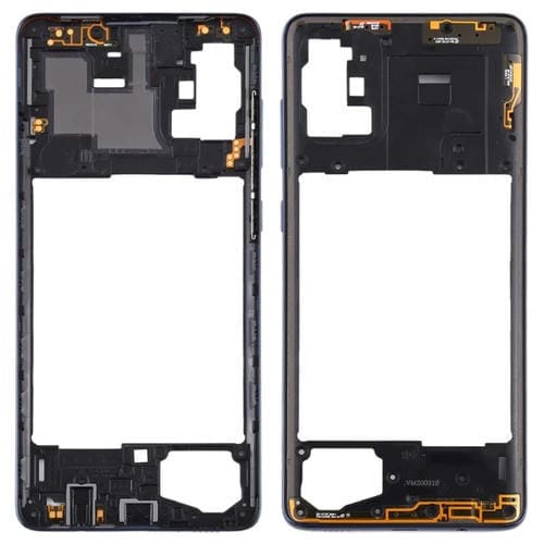 Bezel Plate Samsung Galaxy A71 Middle Frame (Black)
