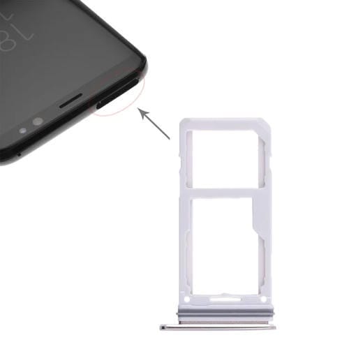 Bandeja de Tarjeta SIM y Micro SD para Samsung Galaxy S8 / S8+ (Oro)