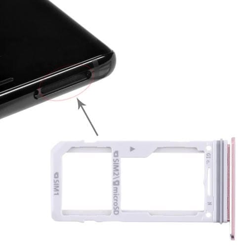 SIM-Karten-/Micro-SD-Fach Samsung Galaxy Note 8 (Rosa)