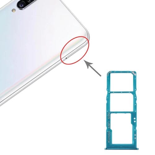 Plateau de carte SIM et MicroSD Samsung Galaxy A30s (Vert)